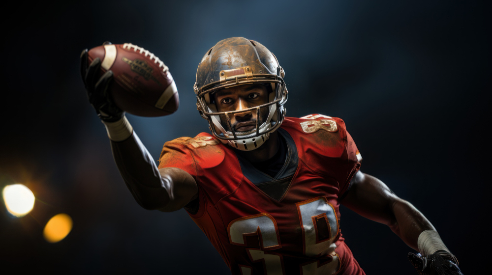 Football players background